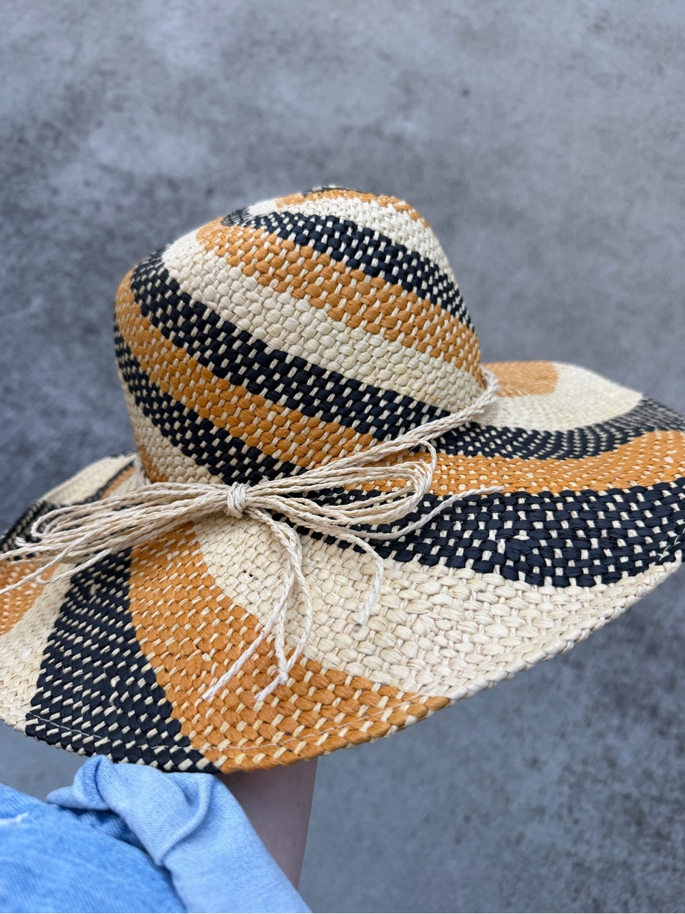 Woven straw Sun hat - Picture 2 of 4